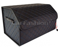 Органайзер в багажник CarFashion «TRACK» черный/синий 51х31х30см
