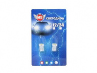 Светодиод М5 Т10 4SMD 1210 белый (блистер, 2шт)