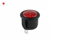Лампа индикаторная WL-06(red) 12В красная, светодиод.