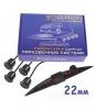 Парктроник CP-LED 006-4S, 4 датчика, D-22мм, белый