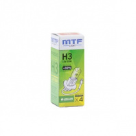Галогенная лампа автомобильная MTF light 12V H3 55W LONG LIFE