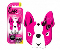Ароматизатор AROMA CAR Bubble Gel Dog Pink Blossom