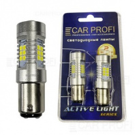 Светодиодные лампы CAR PROFI Active Light S25 1157, P21/5W, 15W SMD 3030, 12V