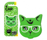 Ароматизатор AROMA CAR Bubble Gel Cat Fancy Green
