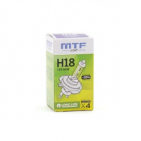 Галогенная лампа автомобильная MTF light 12V H18 65W LONG LIFE
