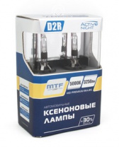Ксеноновые лампы MTF Light ACTIVE NIGHT +30%, D2R, 3250lm, 5000K, 35W, 85V, 2шт 