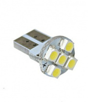 Светодиод NORD YADA 12V T10 5SMD (3528) 1.8 W 24lm белый
